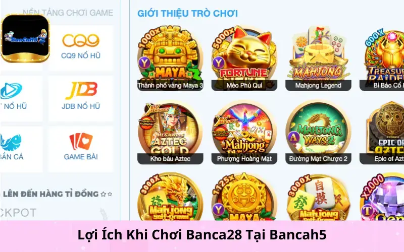 Những Điểm Nổi Bật Của Bancah5